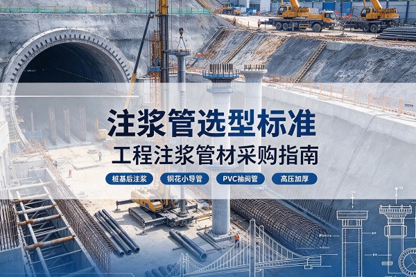 新平注浆管选型标准